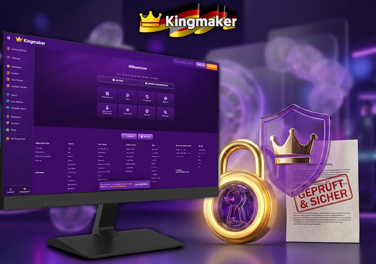 Sicherheitsanalyse und rechtliche Lizenzierung des Kingmaker Casinos im Überblick.